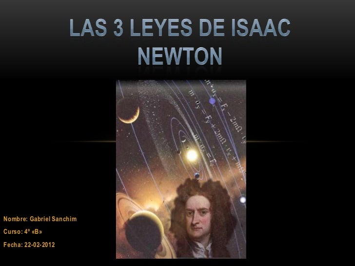 leyes de newton