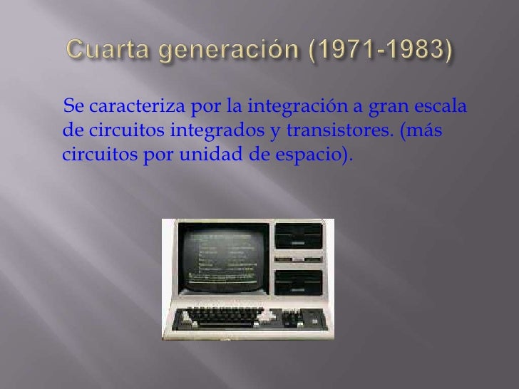 Computadoras generacion sexta