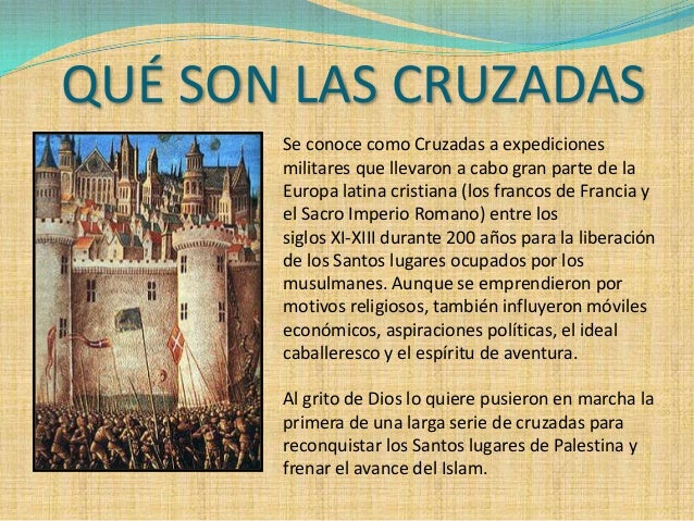 Las cruzadas