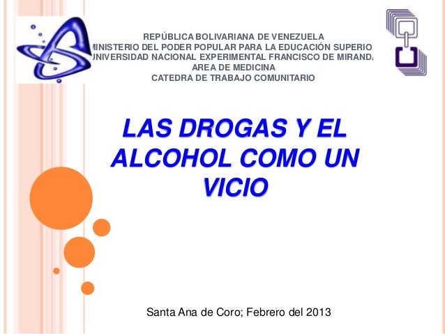 Donde dirigirse por el tratamiento del alcoholismo