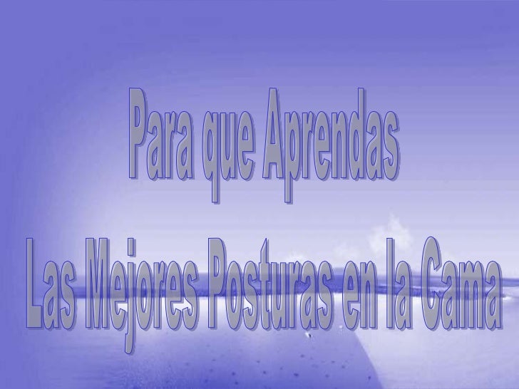 LAS MEJORES POSTURAS las mejores posturas: