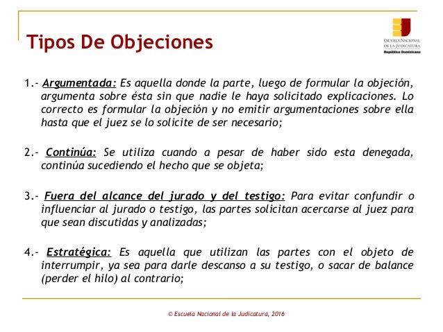 ENJ-300: Las Objeciones