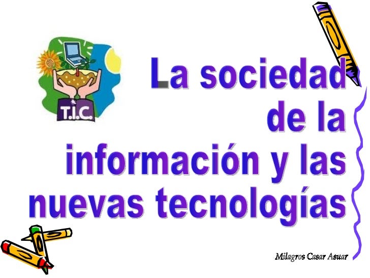 INFORMACION Y SOCIEDAD informacion y sociedad: