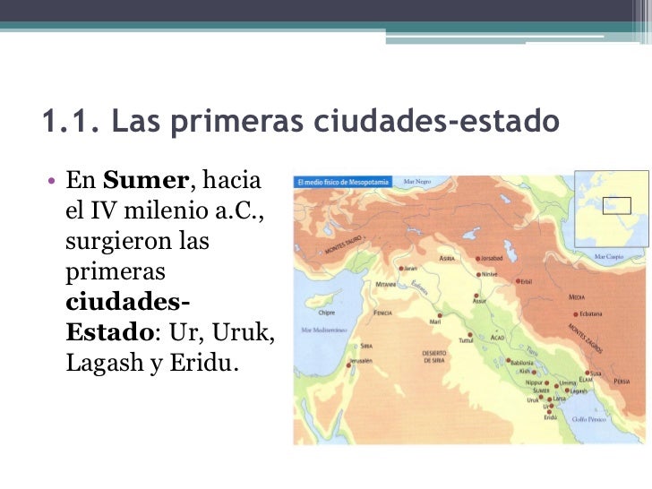 Las primeras civilizaciones: Mesopotamia y Egipto