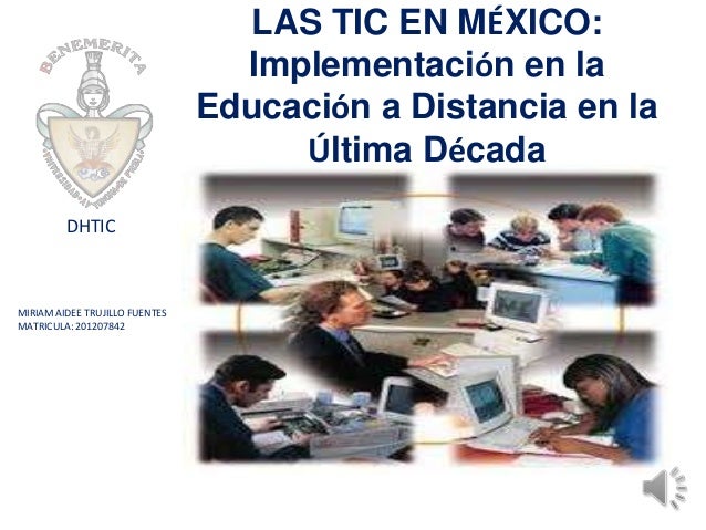 LA EDUCACION A DISTANCIA EN MEXICO la educacion a distancia en mexico: