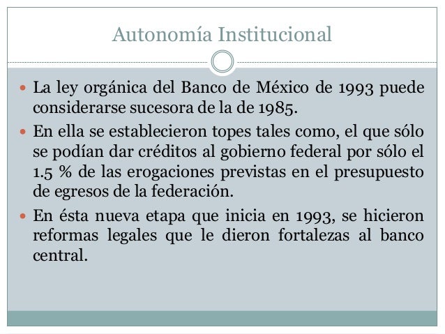 Las tres etapas de la autonomía del banco central
