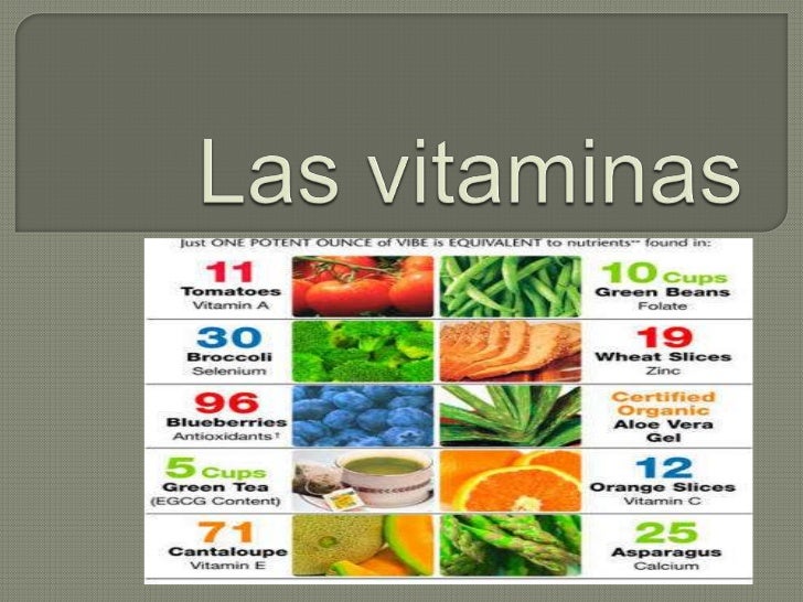 Las Vitaminas