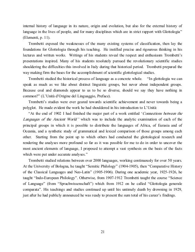 Papers on linguistic research