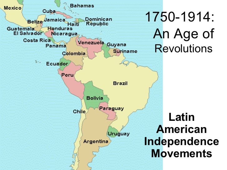 Latin American Revolutions 72