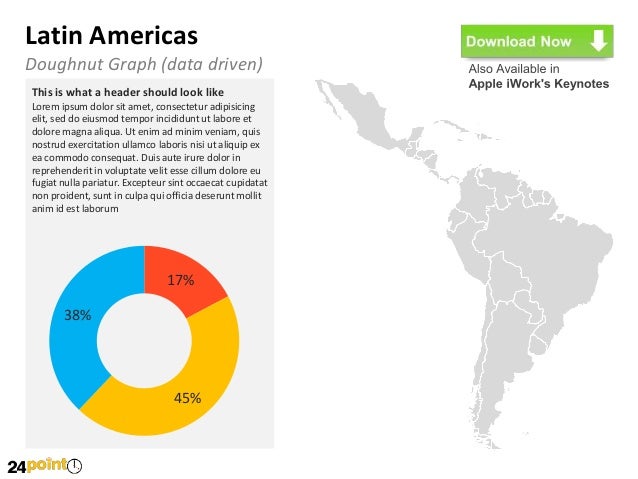 latin america powerpoint map latin american powerpoint