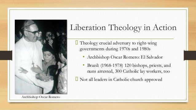 liberation theology in latin america Throughout the history of latin america, the catholic church has been a dominant institution supporting the status quo and ruling powers but in the 1970s and 1980s, in many countries, priests and nuns were arrested and many were killed. liberation theology in latin america Throughout the history of latin america, the catholic church has been a dominant institution supporting the status quo and ruling powers but in the 1970s and 1980s, in many countries, priests and nuns were arrested and many were killed.