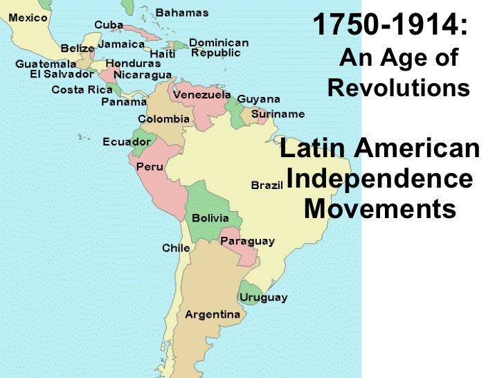 Independence Of Latin America 56