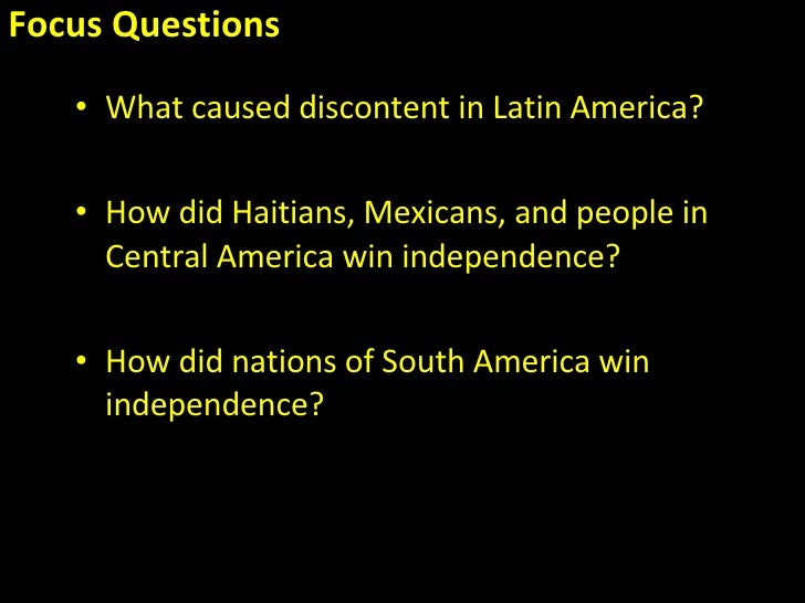 Wars Of Independence In Latin America 40