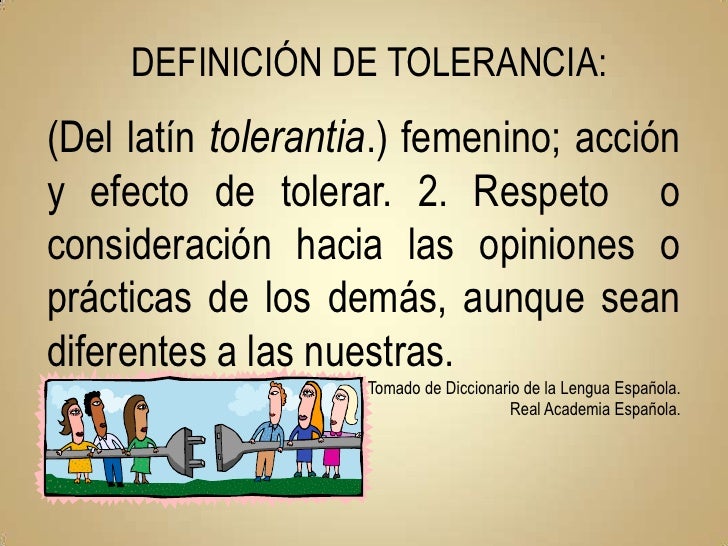 La Tolerancia1