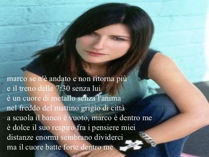 Laura Pausini Marco Se N è Andato