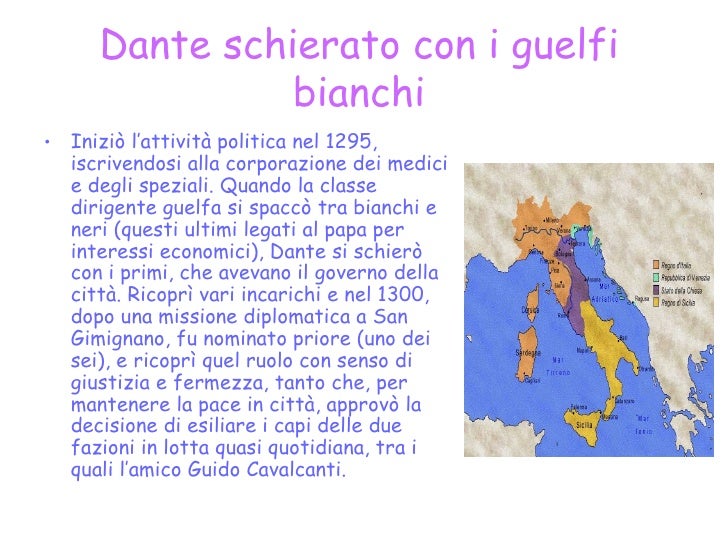 La vita politica di dante