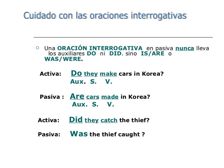 preguntas con passive voice la voz pasiva en ingl 233 s preguntas con passive voice la voz pasiva en ingl 233 s