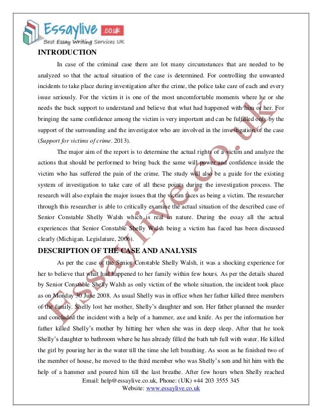 Law Essay Sample