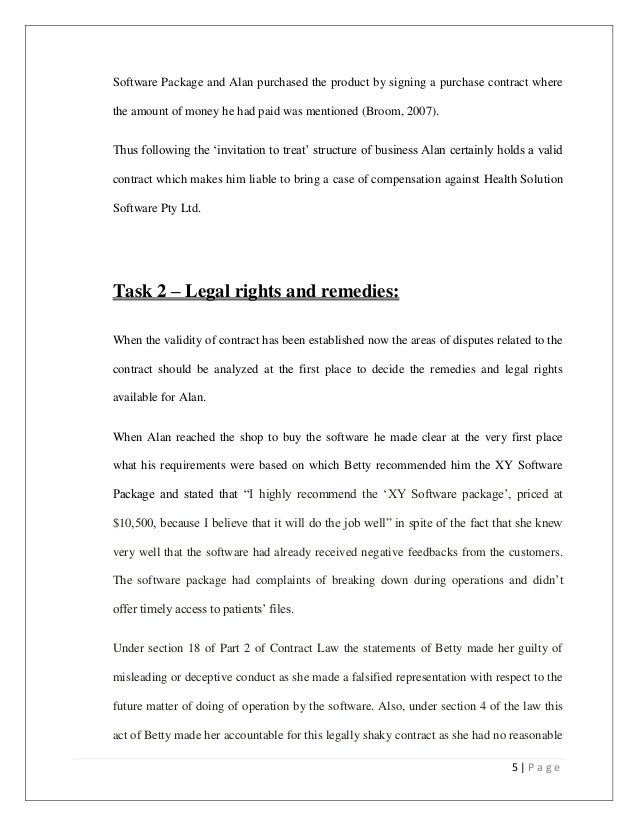 law essay format