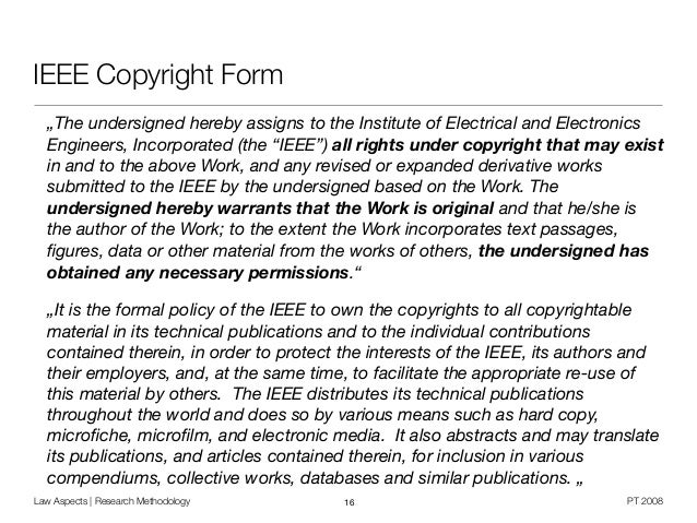 Research papers for education copyright laws