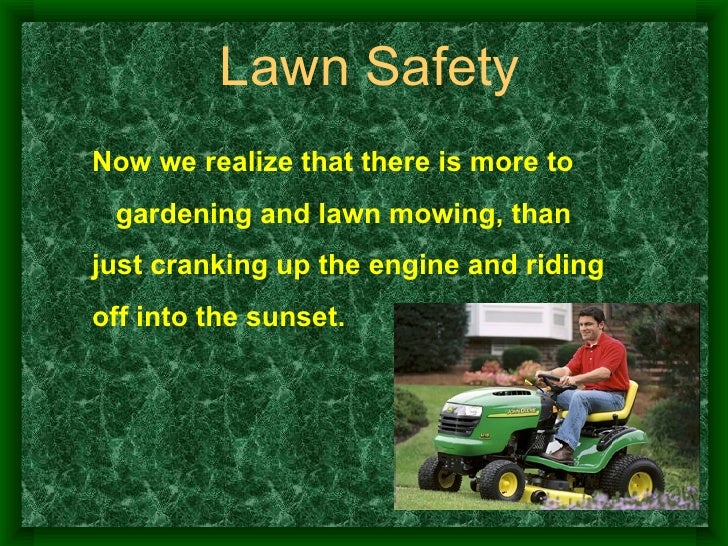 Lawn Mower Safety