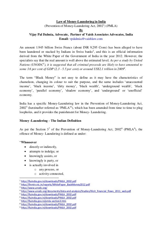 thesis on money laundering in india Essays on money laundering we british landed up in india and other by the process of money laundering the money can be laundered by using. thesis on money laundering in india Essays on money laundering we british landed up in india and other by the process of money laundering the money can be laundered by using.