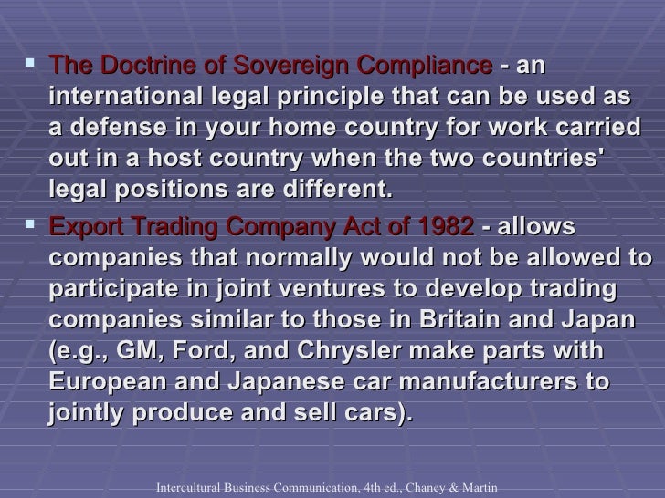 Trade, Business and Economic Law, Conduct Research