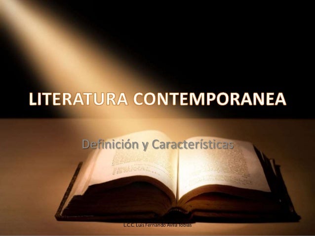 GENEROS DE LA LITERATURA CONTEMPORANEA generos de la literatura contemporanea: