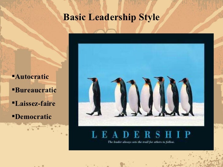 Sample essays on leadership styles