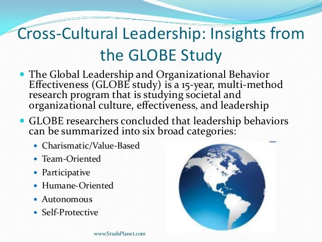 Charismatic leadership research