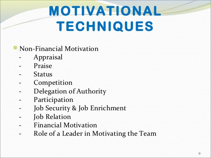 Leading and motivating a team effectively essay example 
