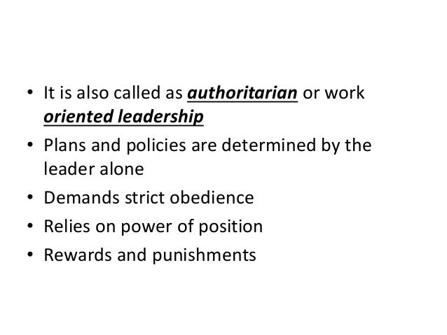 advantages of authoritarian leadership style advantages of authoritarian leadership style