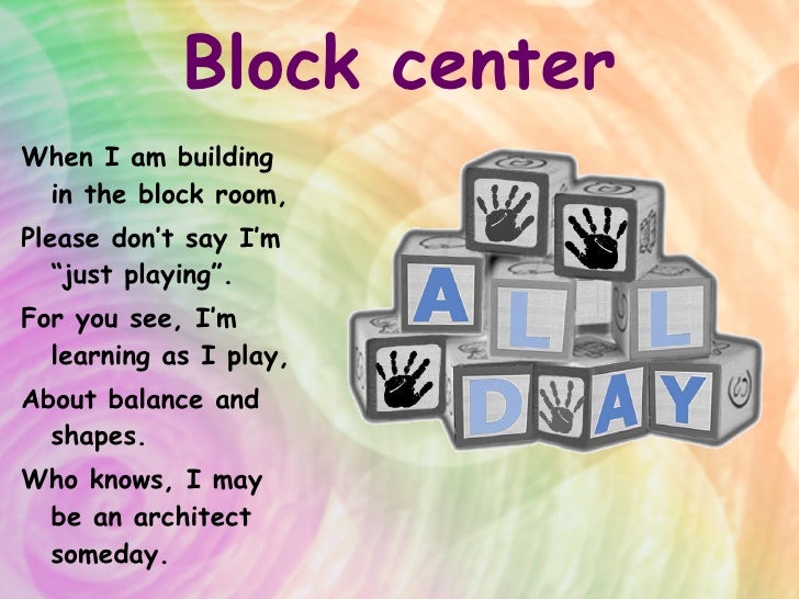 Learning Centers