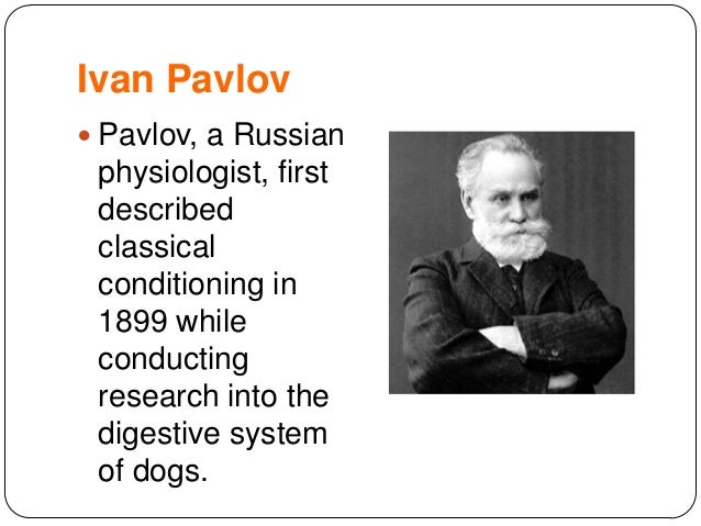 pavlov theory of learning pavlov theory of learning