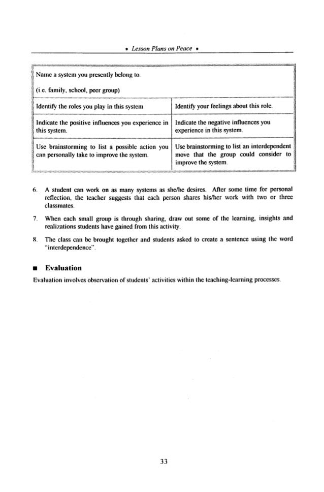 resolution stratergies