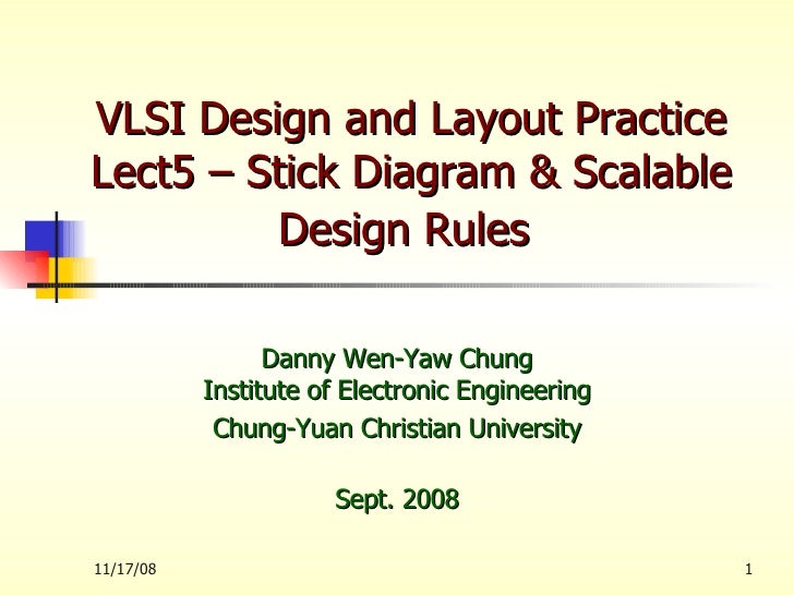 Layout Design Rules Vlsi | lect5 stick diagram layout rules Layout Design Rules Vlsi | lect5 stick diagram layout rules