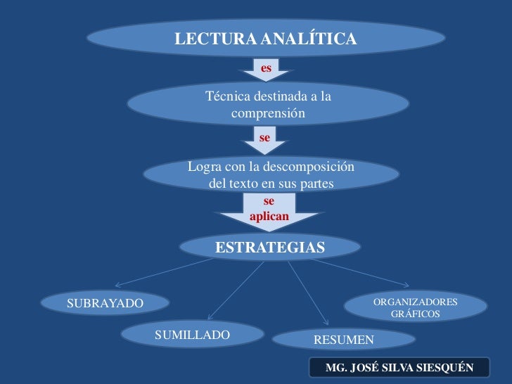 Lectura analítica