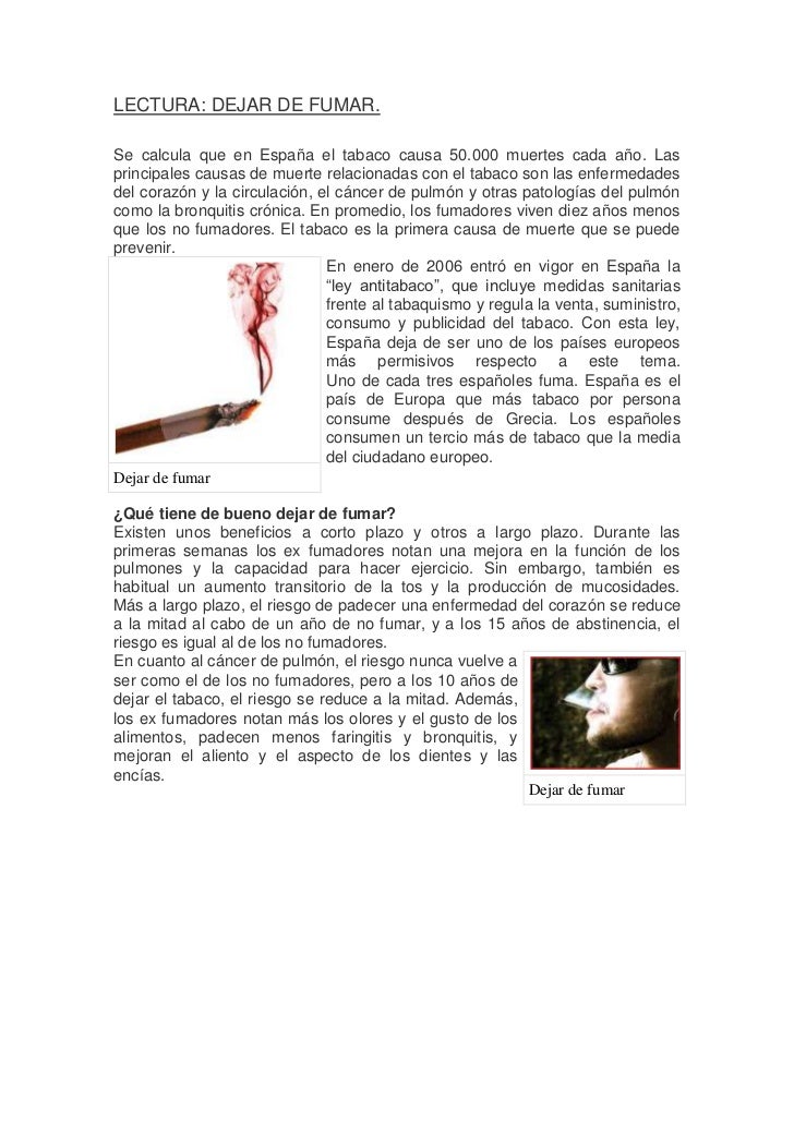El compendio sobre la mala costumbre el fumar