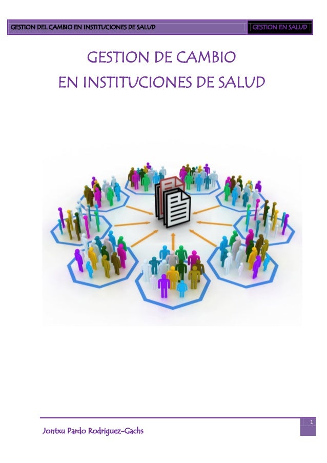 GESTION DEL CAMBIO gestion del cambio: