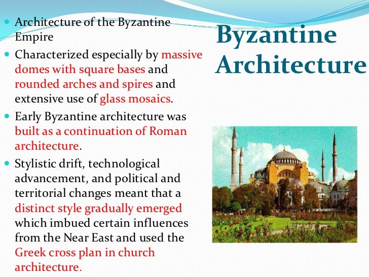 Byzantine architecture