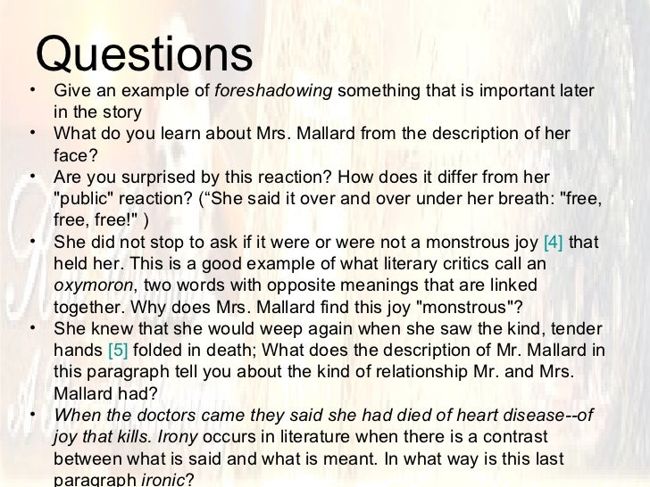 Essay on the story of an hour