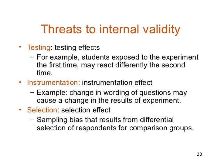 Observation & test marketing
