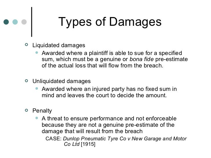 Lecture 10 remedies for breach