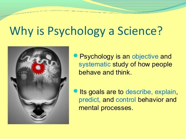 Psychology as a Science