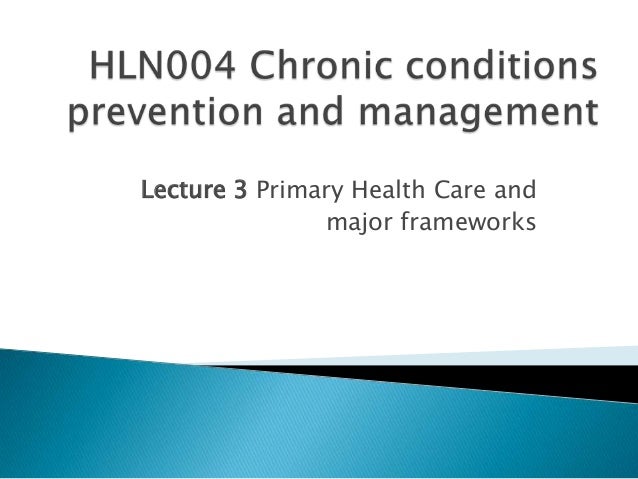 Primary health care nursing strategy