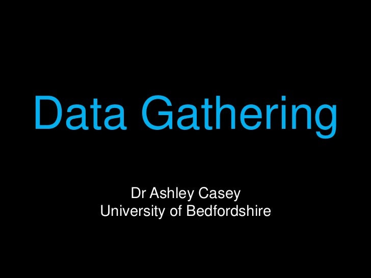 Data collection for dissertation  thesis research
