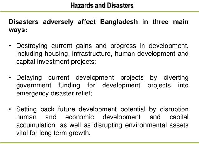 Natural Disasters And Human Capital Accumulation Natural Disasters And Human Capital Accumulation