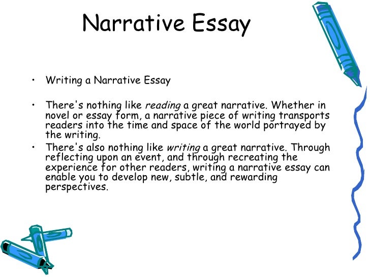 Examples of narrative essays about family
