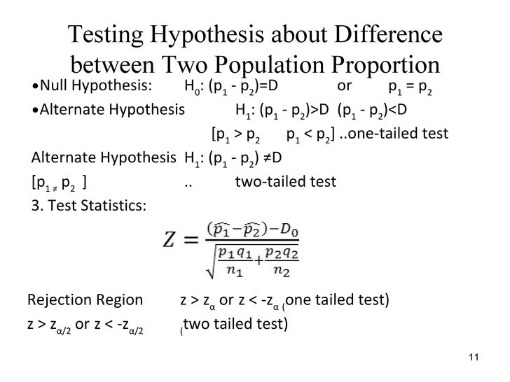 Lecture 7 Hypothesis Testing Two Sample