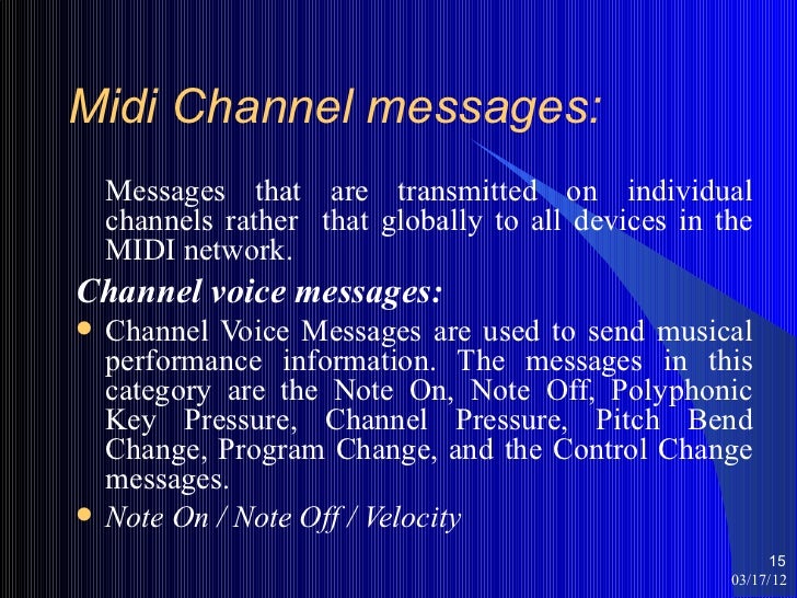 Lecture 7 midi file format